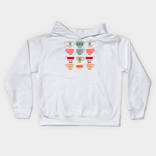 Tea Cups Kids Hoodie